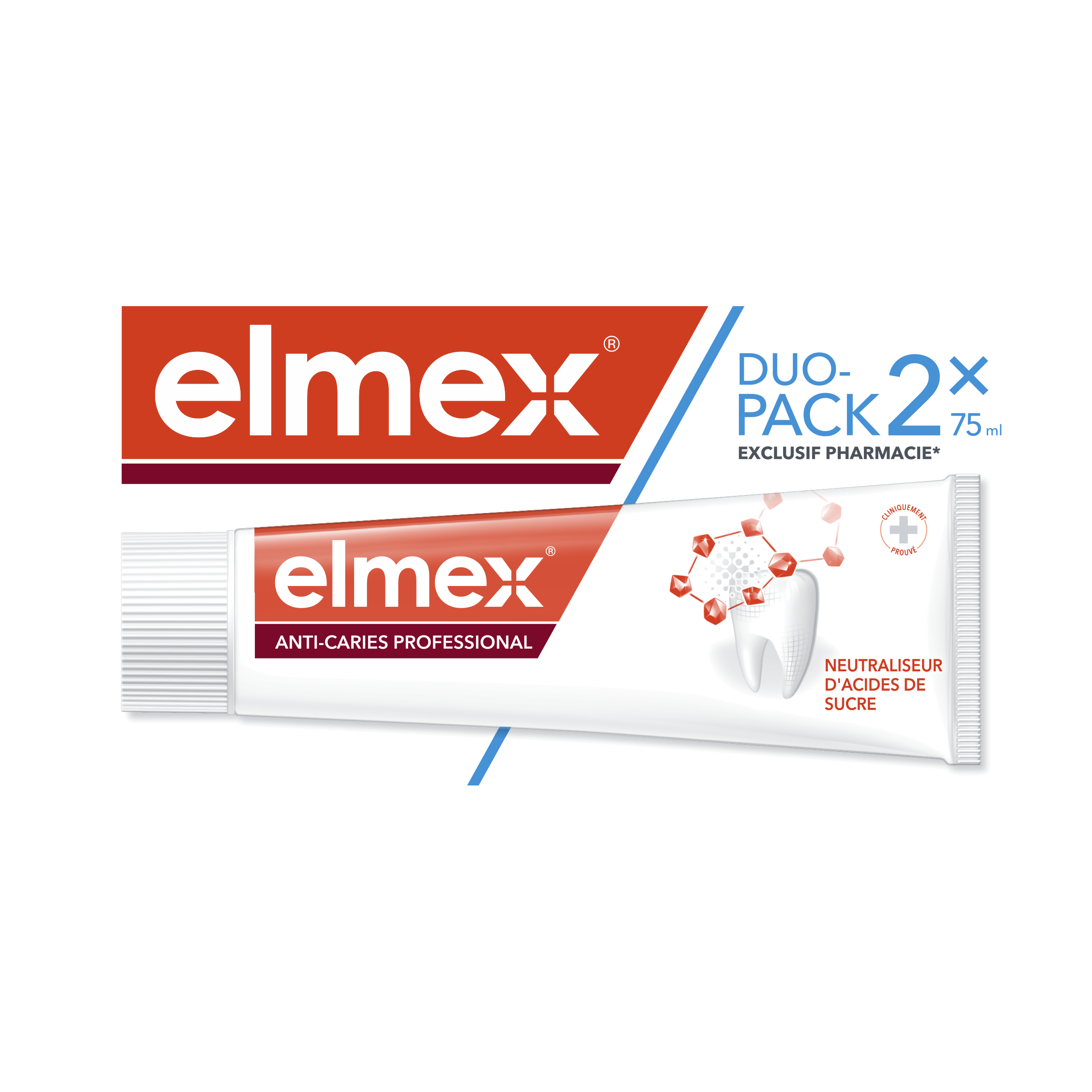 Elmex anti-caries professional dentifrice 75ml