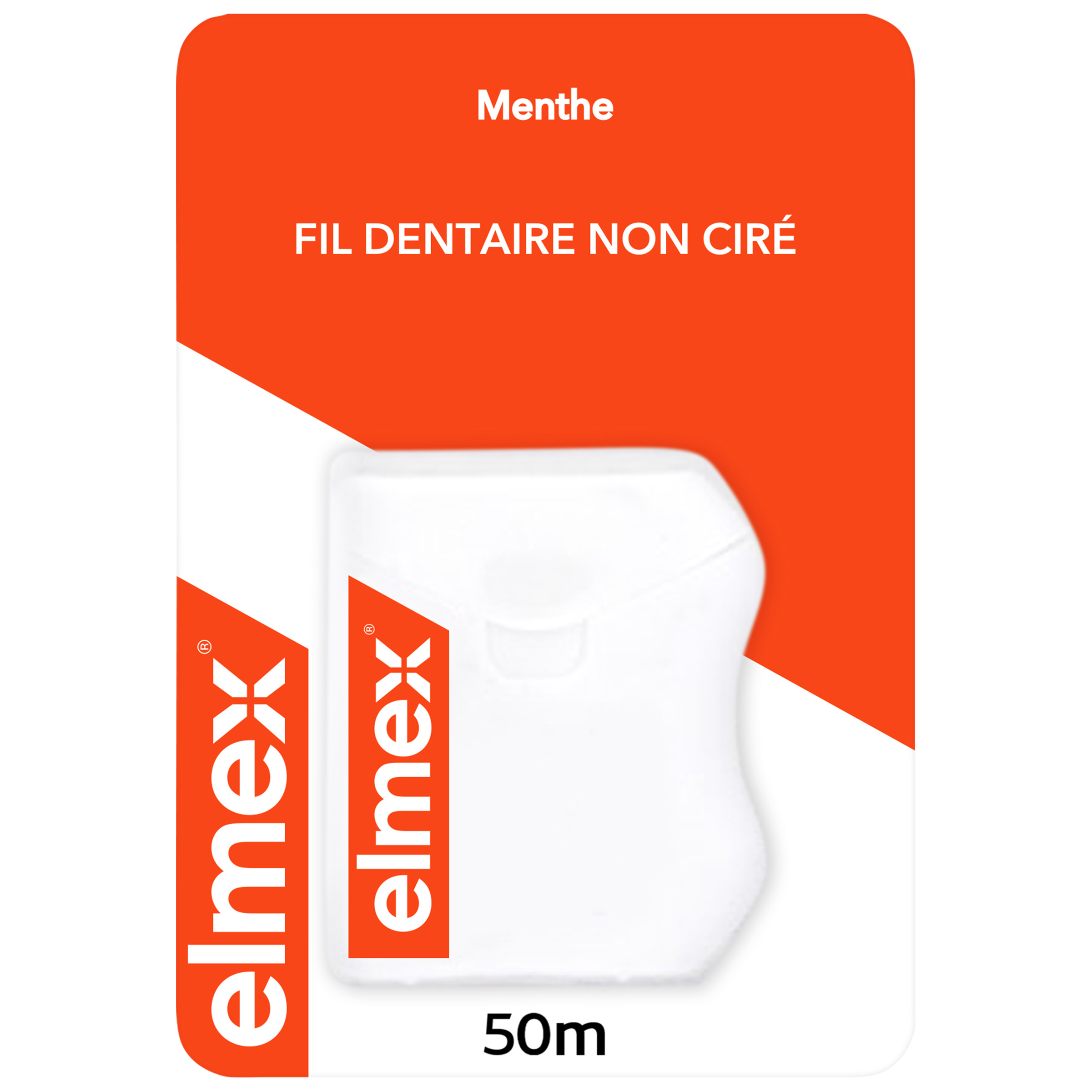 Fil dentaire elmex cire 50m