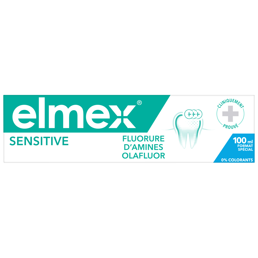 Dentifrice elmex sensitive dents sensibles 100ml