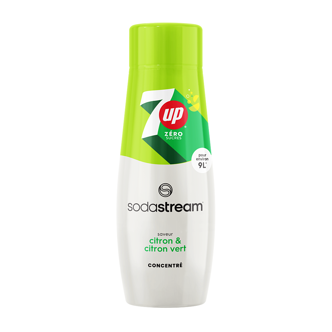 Sirop pour machine à gazéifier Sodastream Concentré 7UP Free 440ML