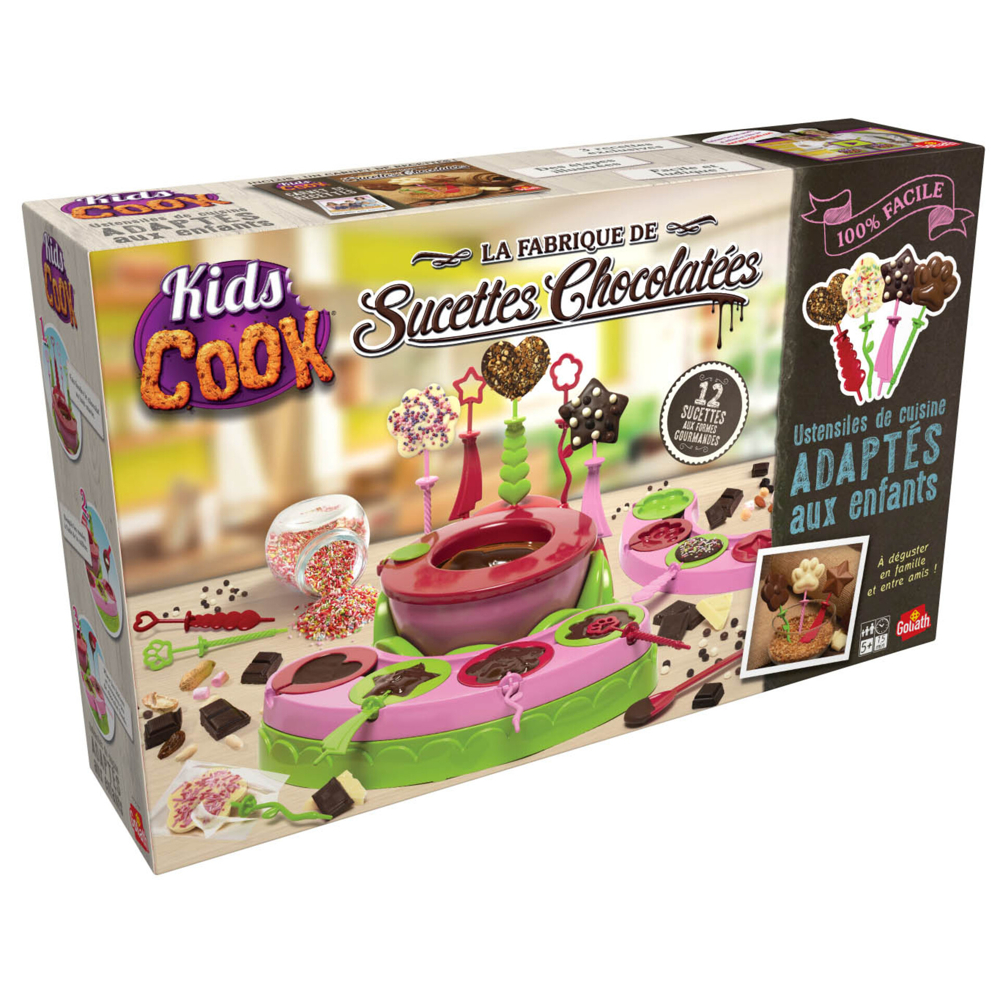 Kids Cook Chocolate Lolly Factory