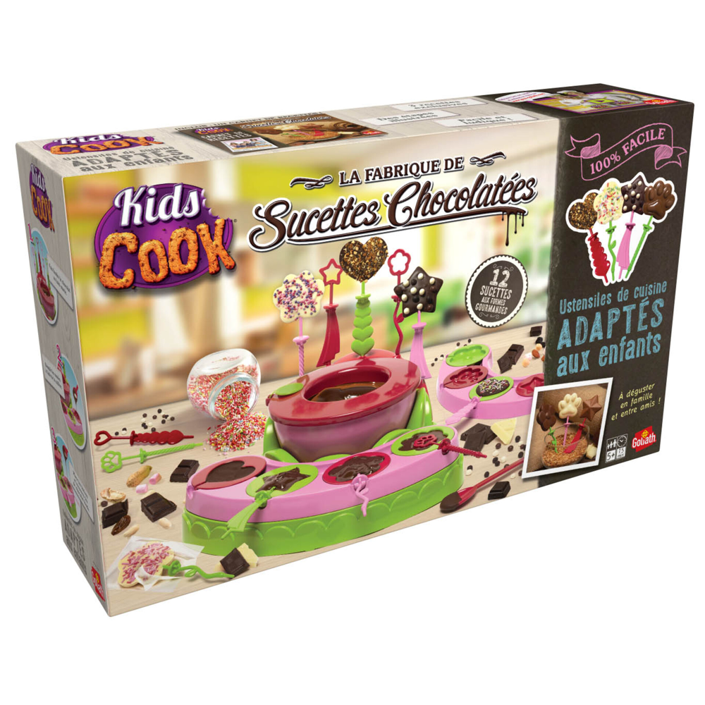 Kids Cook Chocolate Lolly Factory