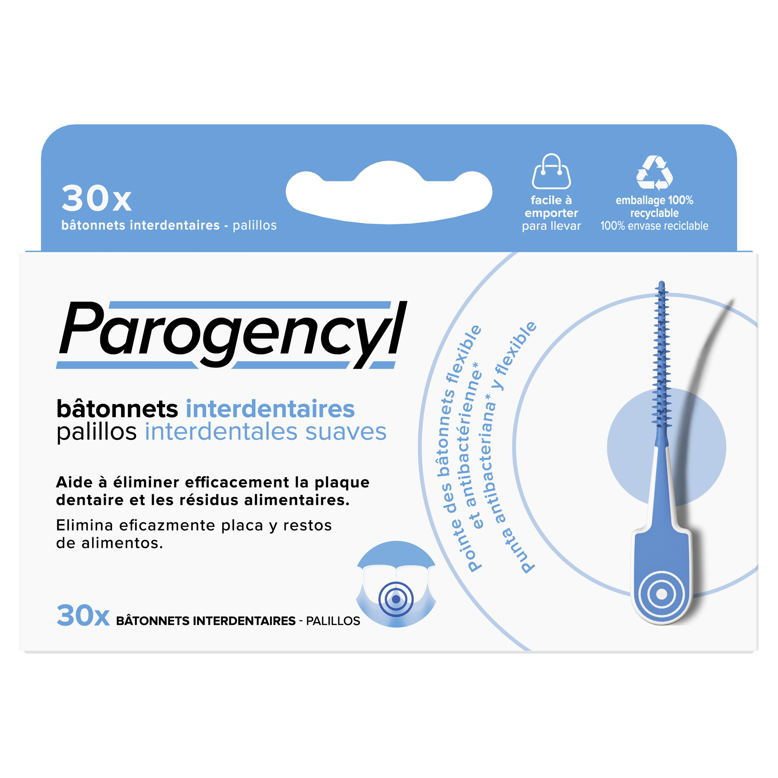 Bâtonnets interdentaires x30