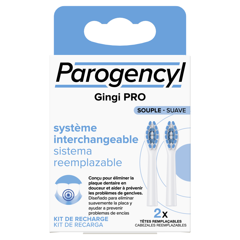 Recharges têtes remplaçables bad, souple