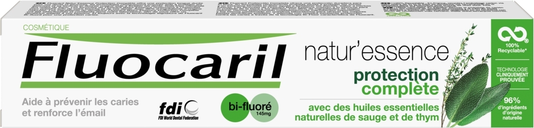 Dentifrice Protection Complète Bi fluoré Fluocaril Le Tube De 75ml