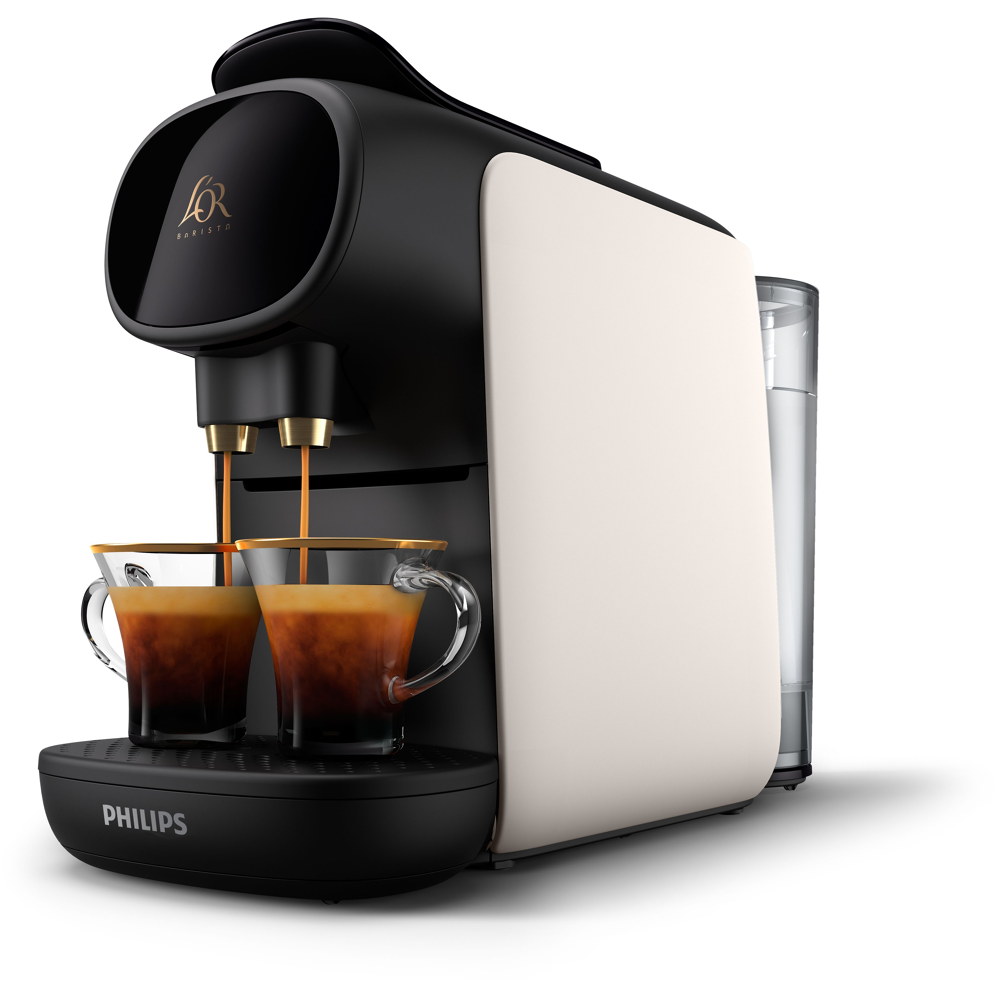 Machine à café à capsules PHILIPS L’OR BARISTA Sublime LM9012/03 30 Blanc + 30 capsules incluses