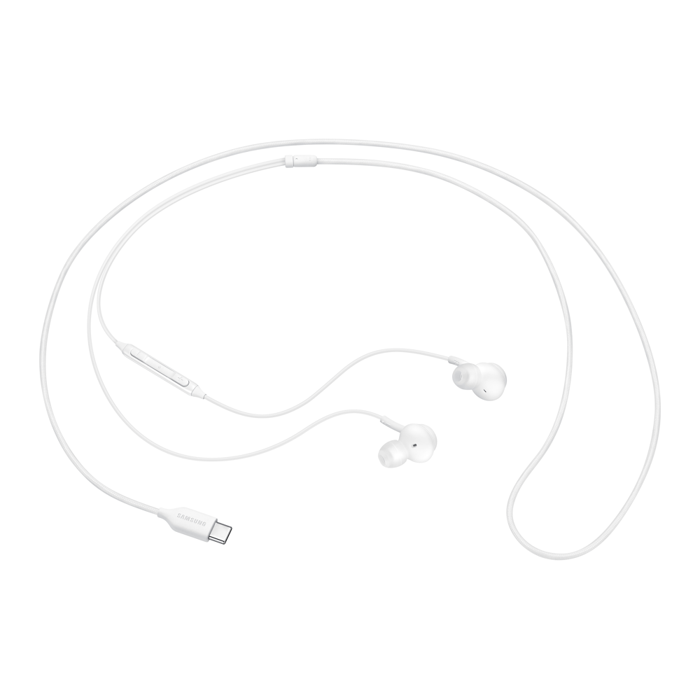 Ecouteurs Filaire USB C Blanc Samsung EO-IC100BW