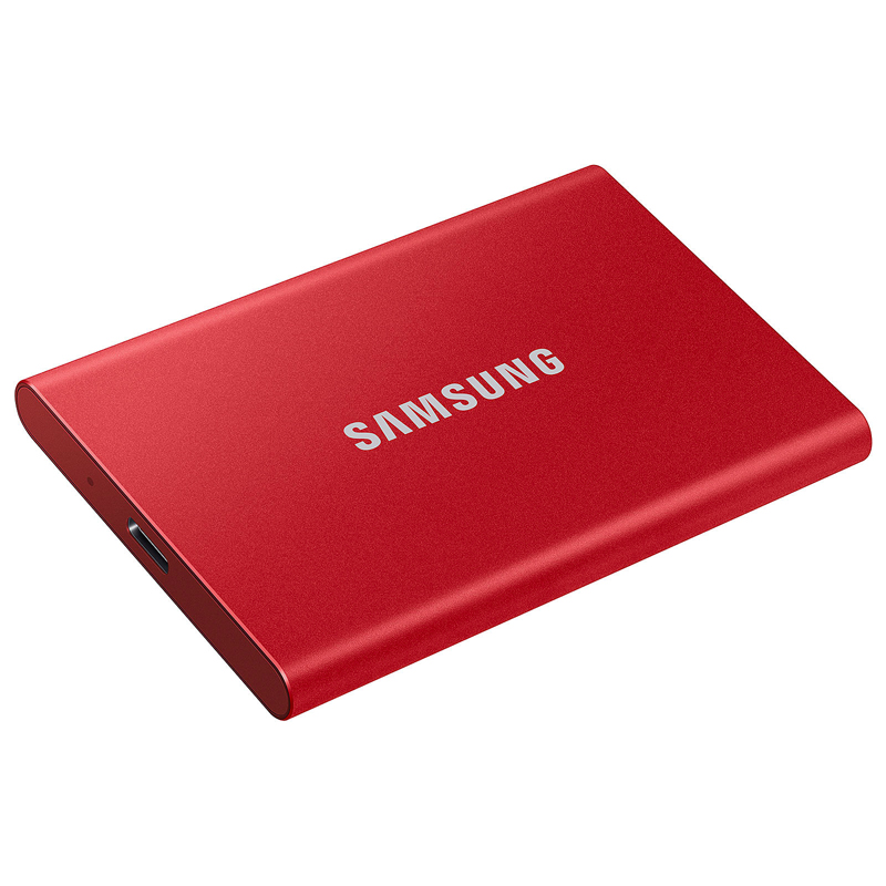 Disque dur SSD externe Samsung Portable 2To T7 Rouge