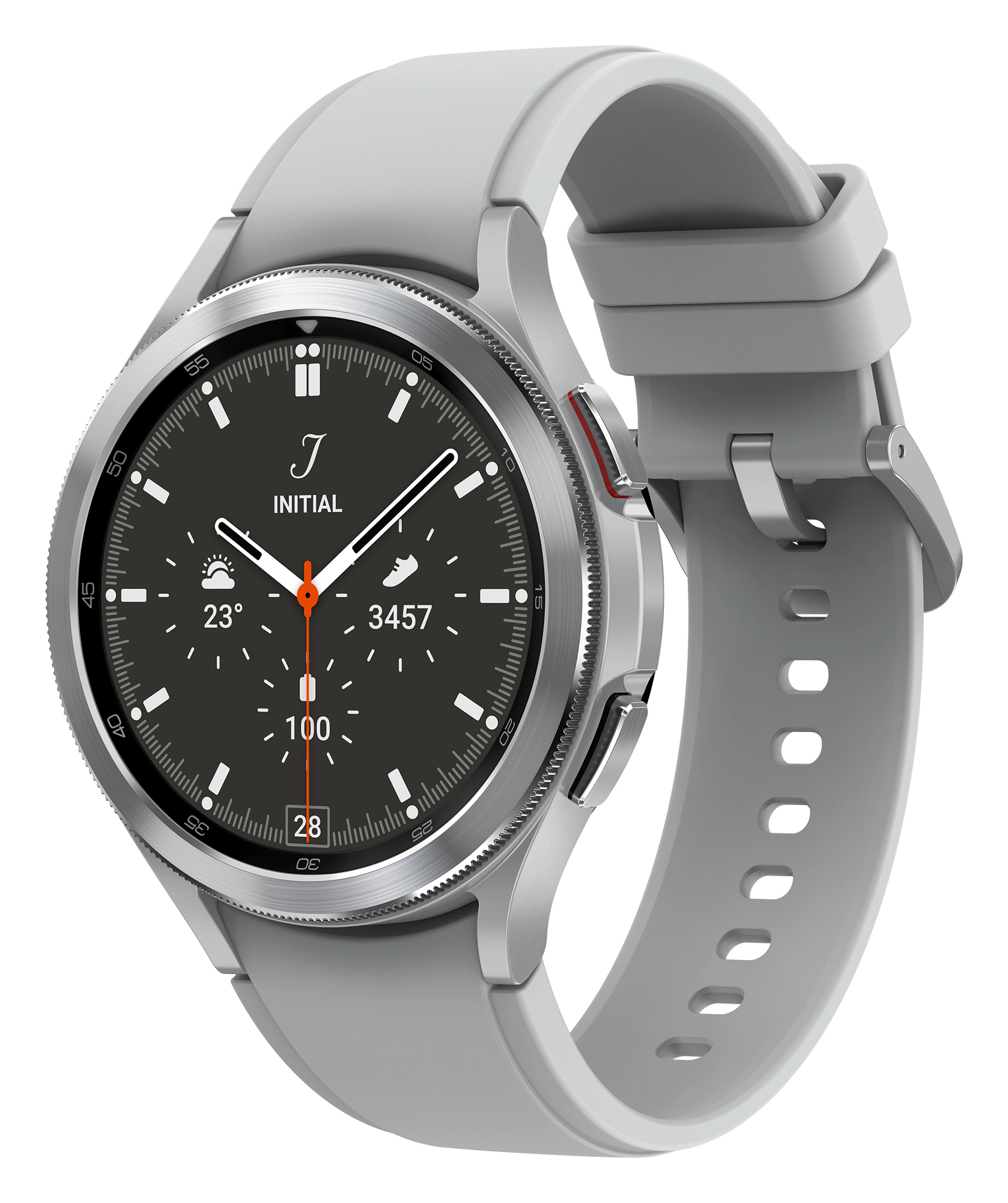 Montre connectée Samsung Galaxy Watch4 Classic 46mm Bluetooth Argent