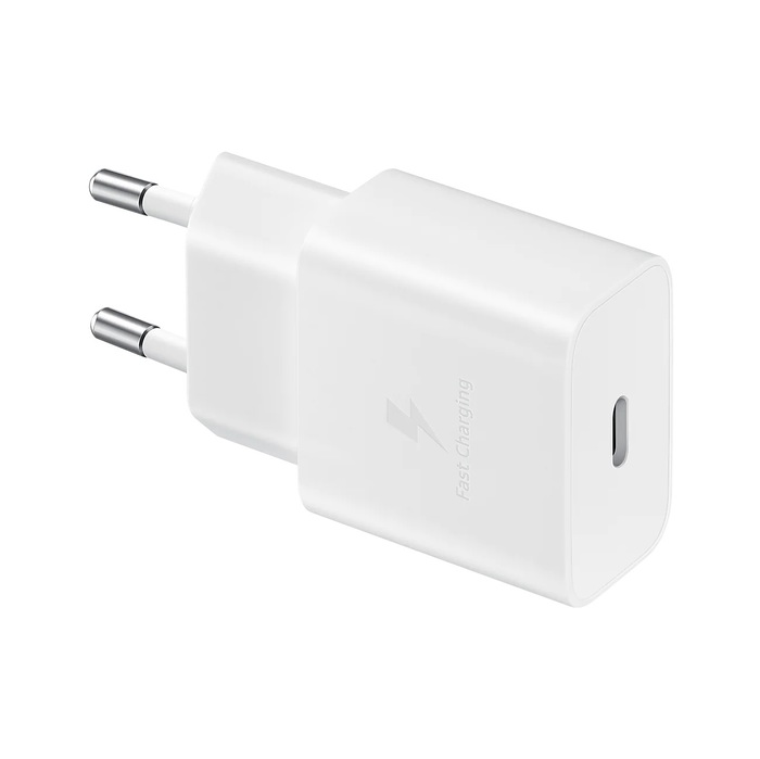 Chargeur maison 15W Power Delivery + Câble USB C/USB C Blanc Samsung