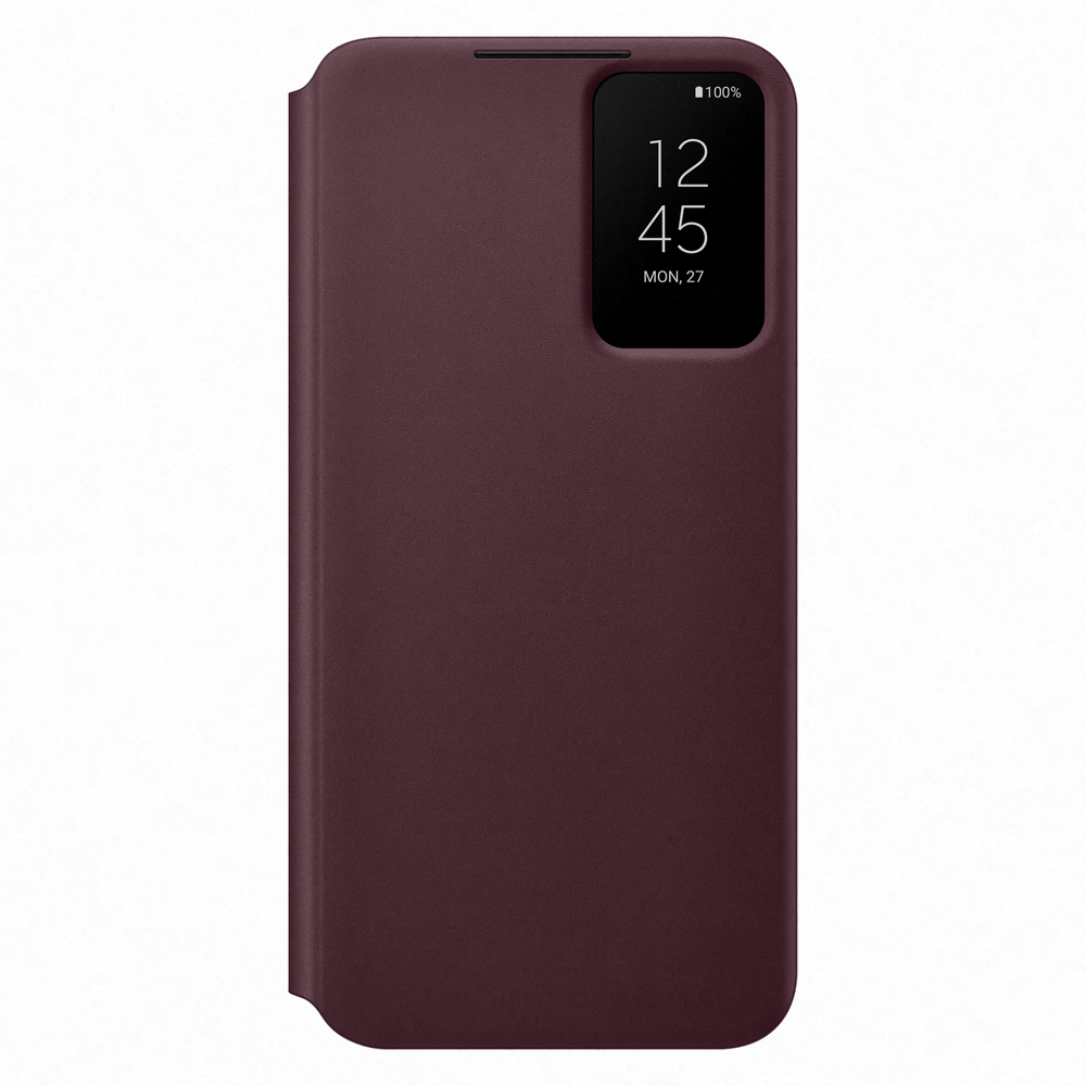 Folio Samsung G S22+ 5G Clear View Cover Bordeaux Samsung