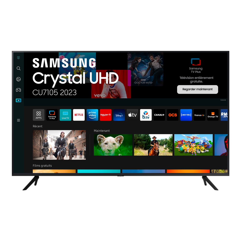 TV Crystal UHD Samsung TU75CU7105 2023