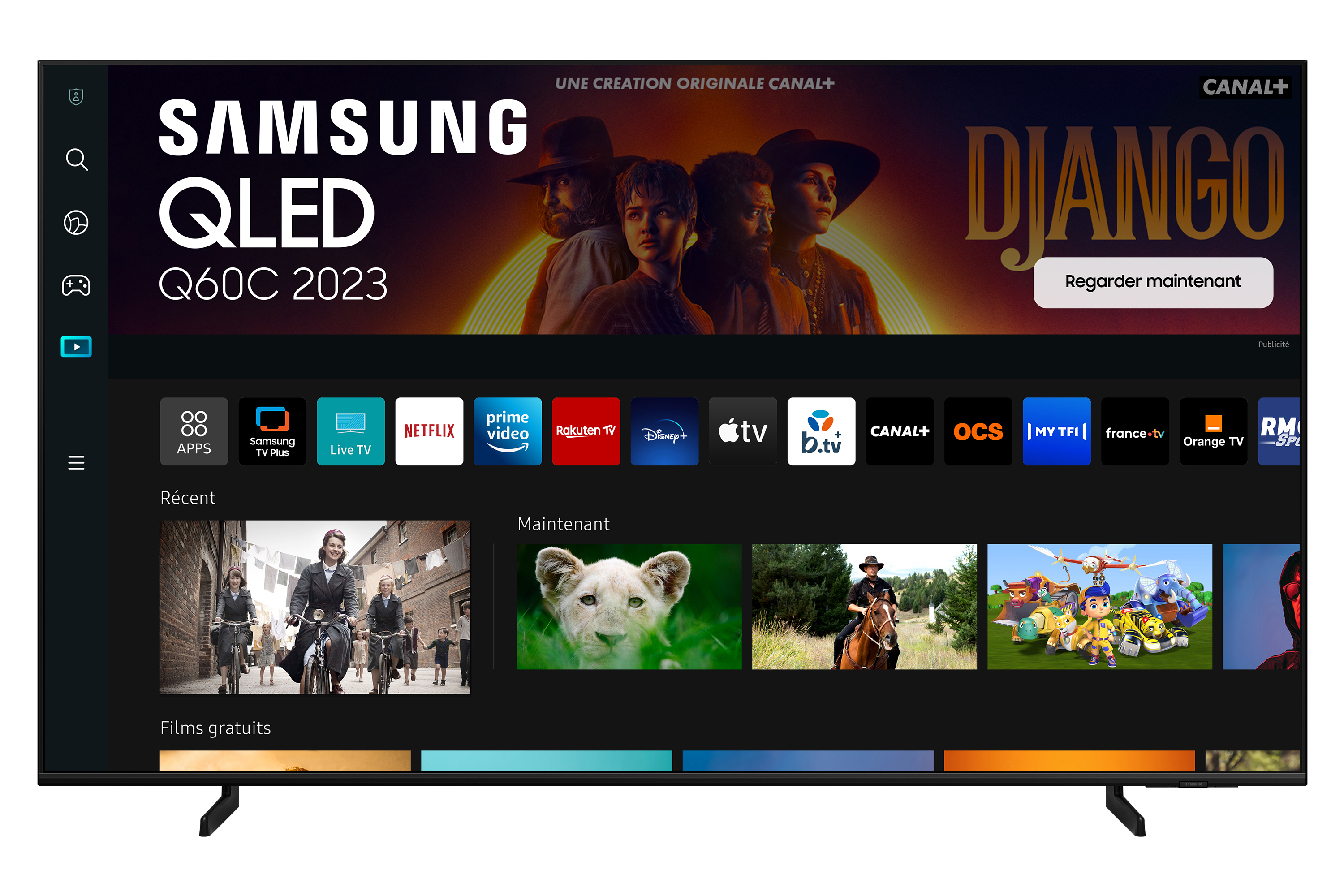 TV QLED Samsung TQ43Q60C 2023