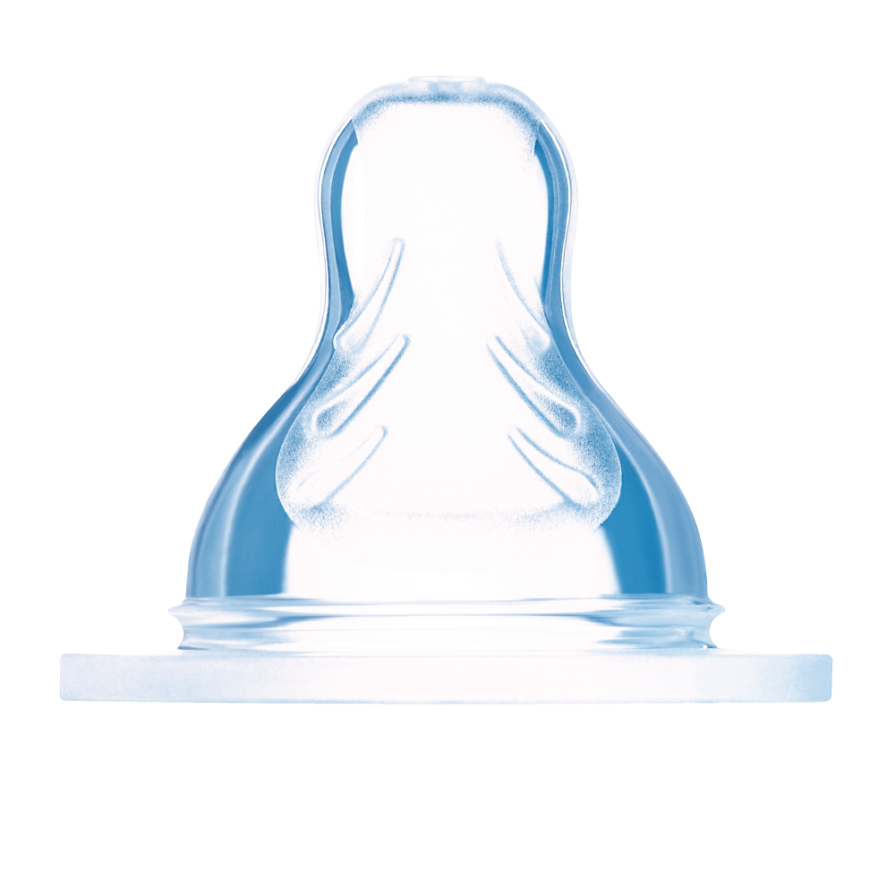 Tétine anatomique silicone débit 3 rapide X2