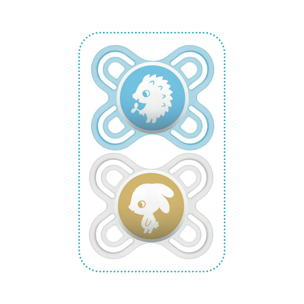 Sucettes naissance silicone 0-2 mois