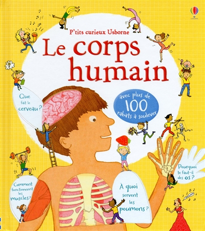 Le corps humain - P'tits curieux Usborne (Jeunesse)