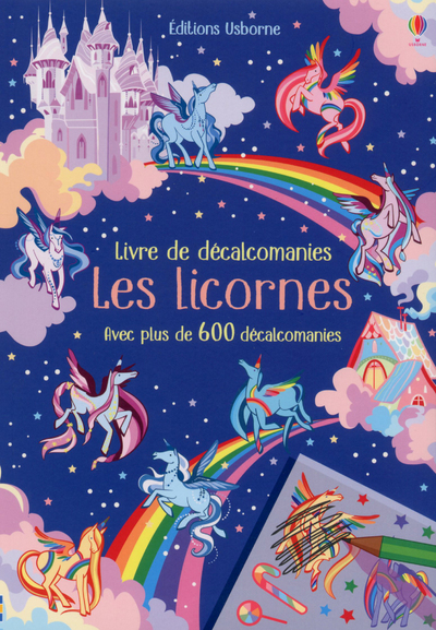 Les licornes - Livre de décalcomanies (Jeunesse)