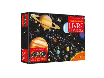 Coffret Le système solaire (Livre et puzzle) (Coffret)