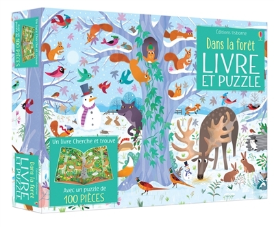 Coffret Dans la forêt (livre et puzzle) (Coffret)