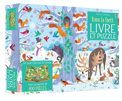 Coffret Dans la forêt (livre et puzzle) (Coffret)
