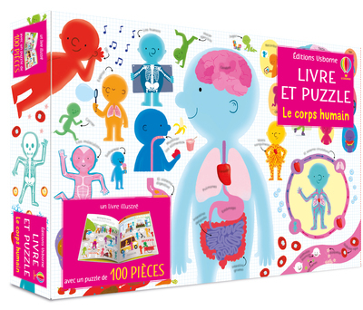 Le corps humain - Coffret Livre et puzzle (Coffret)