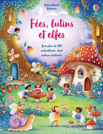 Fées, lutins et elfes - Autocollants Usborne (Jeunesse)