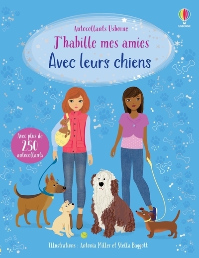 Avec leurs chiens - J'habille mes amies (Jeunesse)