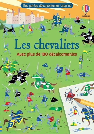 Les chevaliers - Mes petites décalcomanies Usborne (Broché)