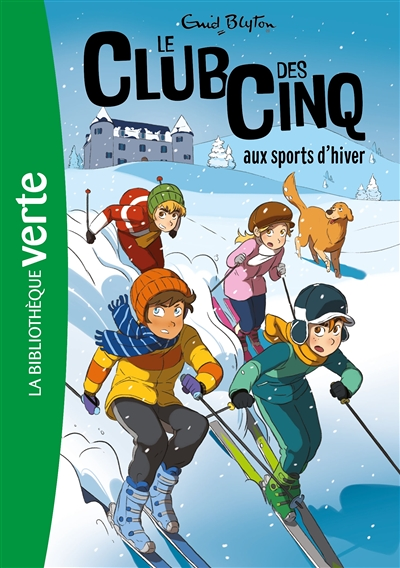 Le Club des Cinq 09 NED - Le Club des Cinq aux sports d'hiver (Poche)