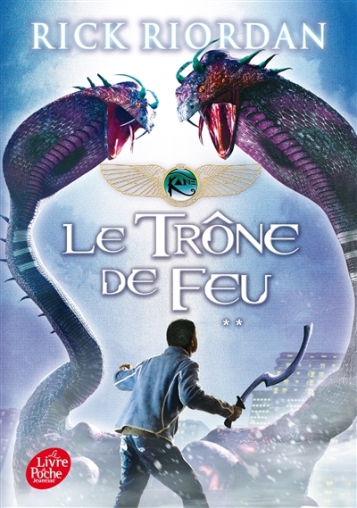 Kane Chronicles - Tome 2 - Le trône de feu (Poche)
