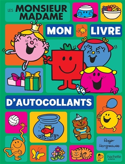 Monsieur Madame-Mon livre d'autocollants (Jeunesse)