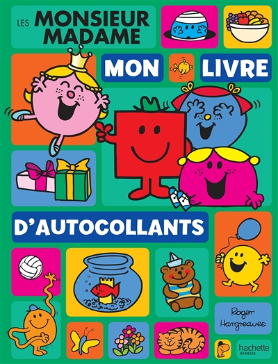 Monsieur Madame-Mon livre d'autocollants (Jeunesse)