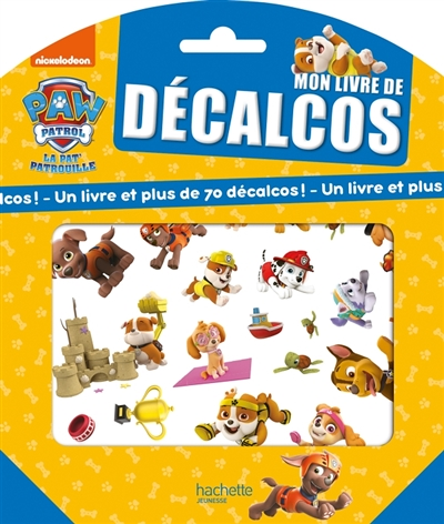 Pat' Patrouille - Mon livre de décalcos (Jeunesse)