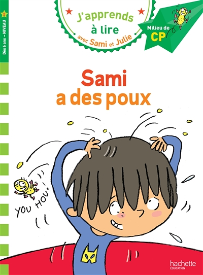 Sami et Julie CP Niveau 2 Sami a des poux (Broché)