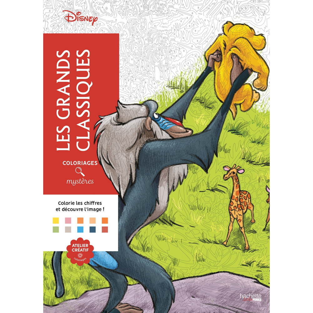 Coloriages mystères Disney - Les Grands classiques (Broché)