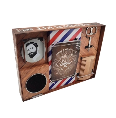 Coffret Barber kit - Barbe et moustache, pour une taille au poil (Broché)