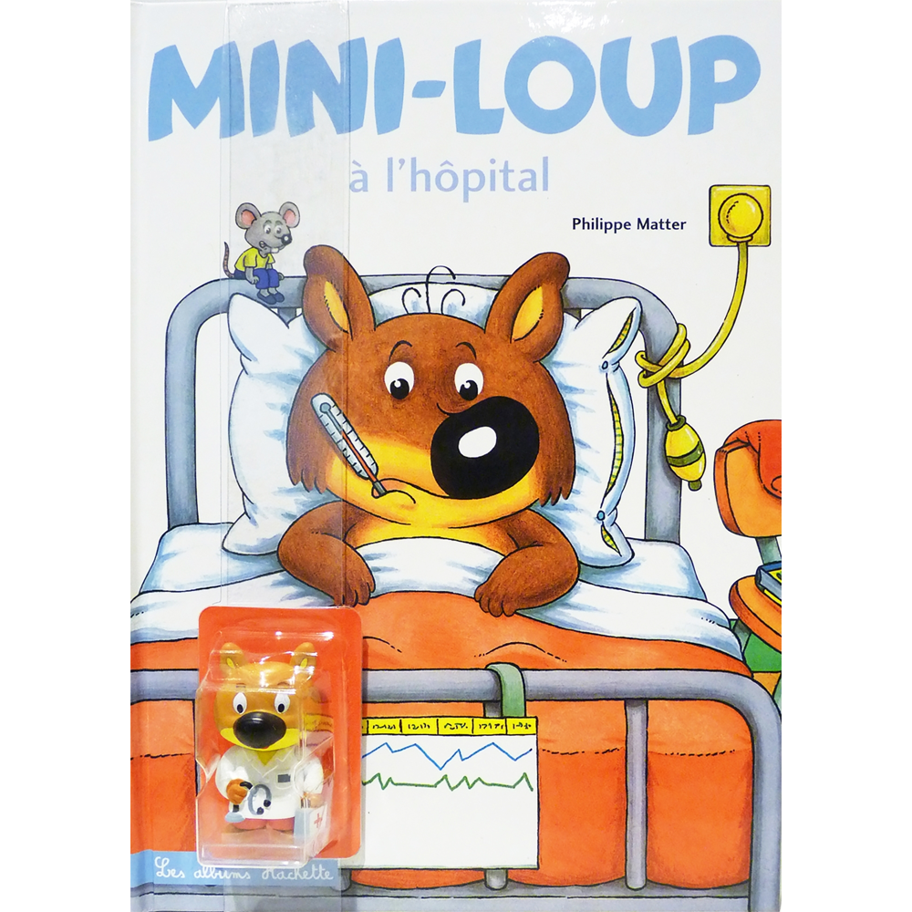 Mini-Loup à l'hôpital + 1 figurine (Jeunesse)