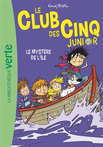 Le Club des Cinq Junior 02 - Le Mystère de l'île - Le Mystère de l'île (Poche)