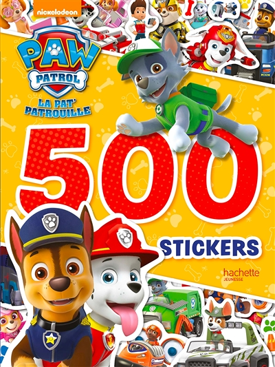 Paw Patrol-La Pat'Patrouille - 500 stickers (Jeunesse)