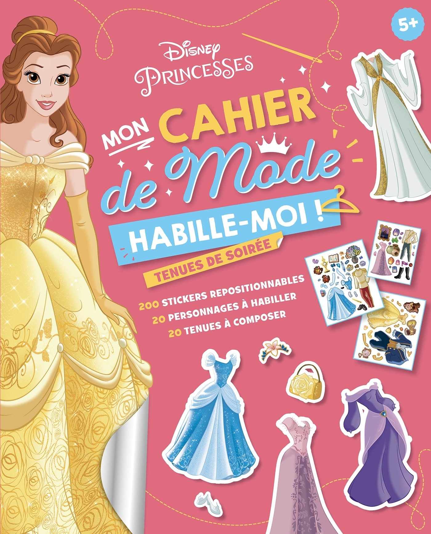 DISNEY PRINCESSES - Habille-moi ! - Tenues de soirée (Jeunesse)