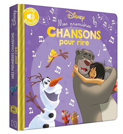 DISNEY - Mes Premières Chansons pour rire (Jeunesse)