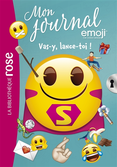 Emoji TM mon journal 09 - Vas-y, lance-toi ! (Poche)