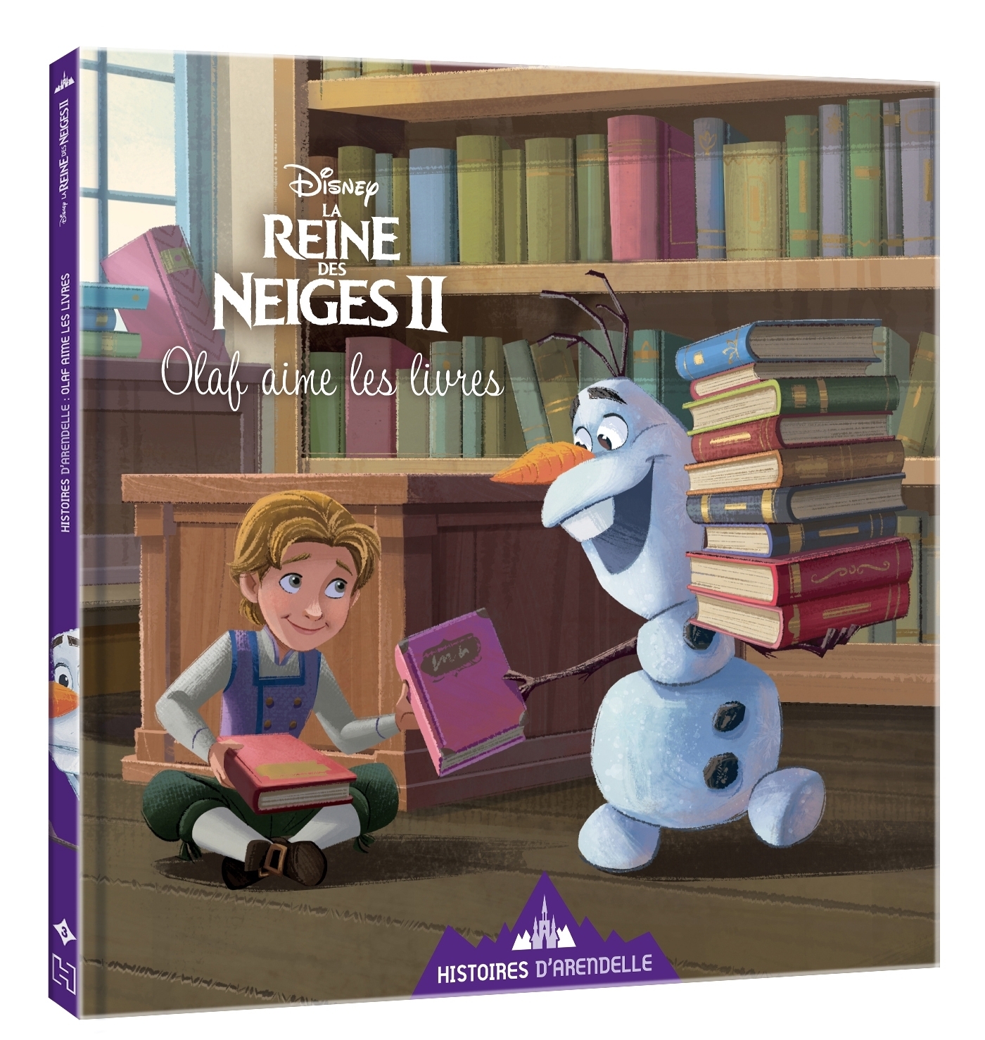 LA REINE DES NEIGES 2 - Histoires d'Arendelle - Vol. 3 - Olaf aime les livres - Disney - 3 - Olaf ai