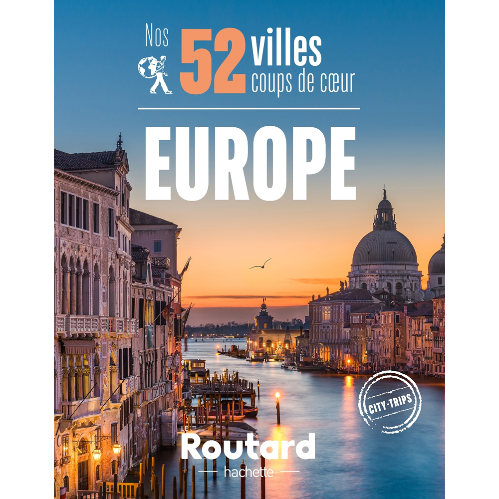 Nos 52 villes coups de coeur en Europe (Broché)