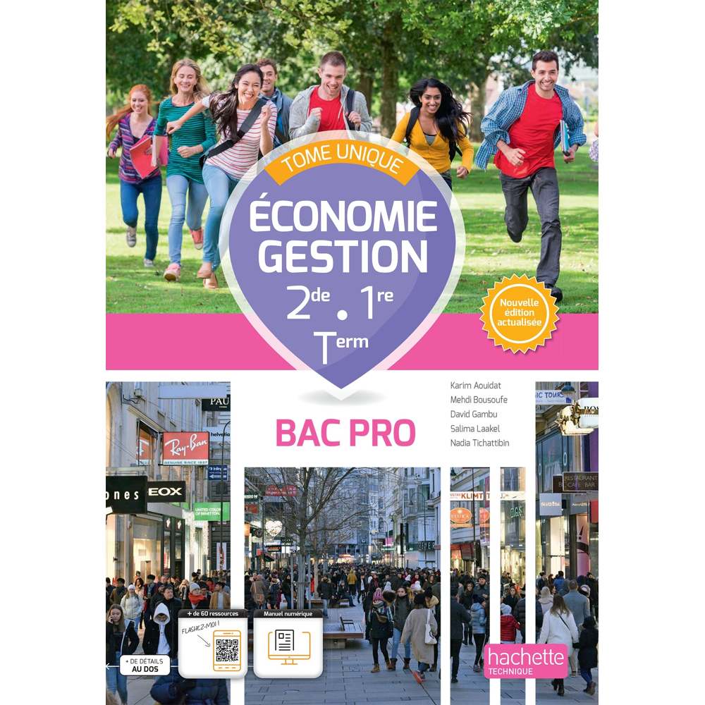 Économie - Gestion 2de 1re Term Bac Pro tome unique - Livre élève Ed. 2023 (Broché)
