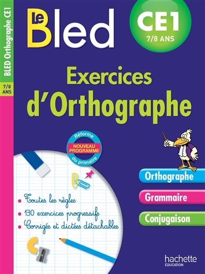 Cahier Bled - Exercices D'Orthographe Ce1 (Broché)