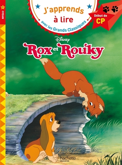 Rox et Rouky CP Niveau 1 (Broché)