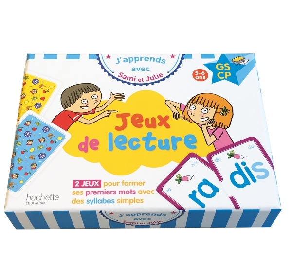 J'apprends avec Sami et Julie : Jeux de lecture (Coffret)
