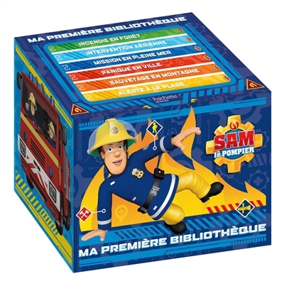Sam le pompier - Ma première bibliothèque (Coffret)
