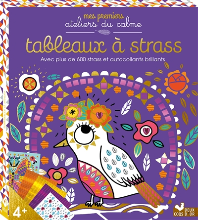 Tableaux à strass - boite avec accessoires - plus de 600 décorations autocollantes (Coffret)